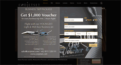 Desktop Screenshot of ceojetset.com